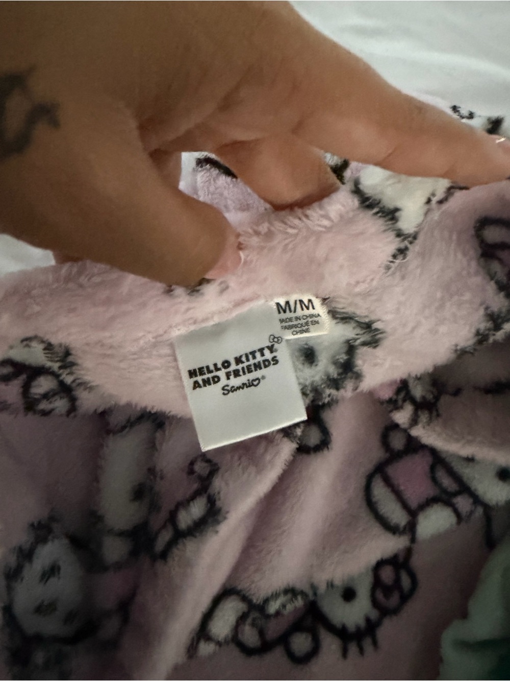 Pink Hello Kitty Fleece Pajama Pants